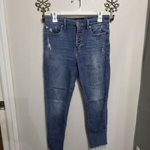 Lucky Brand Distressed Bridgette Skinny Jeans Size 6